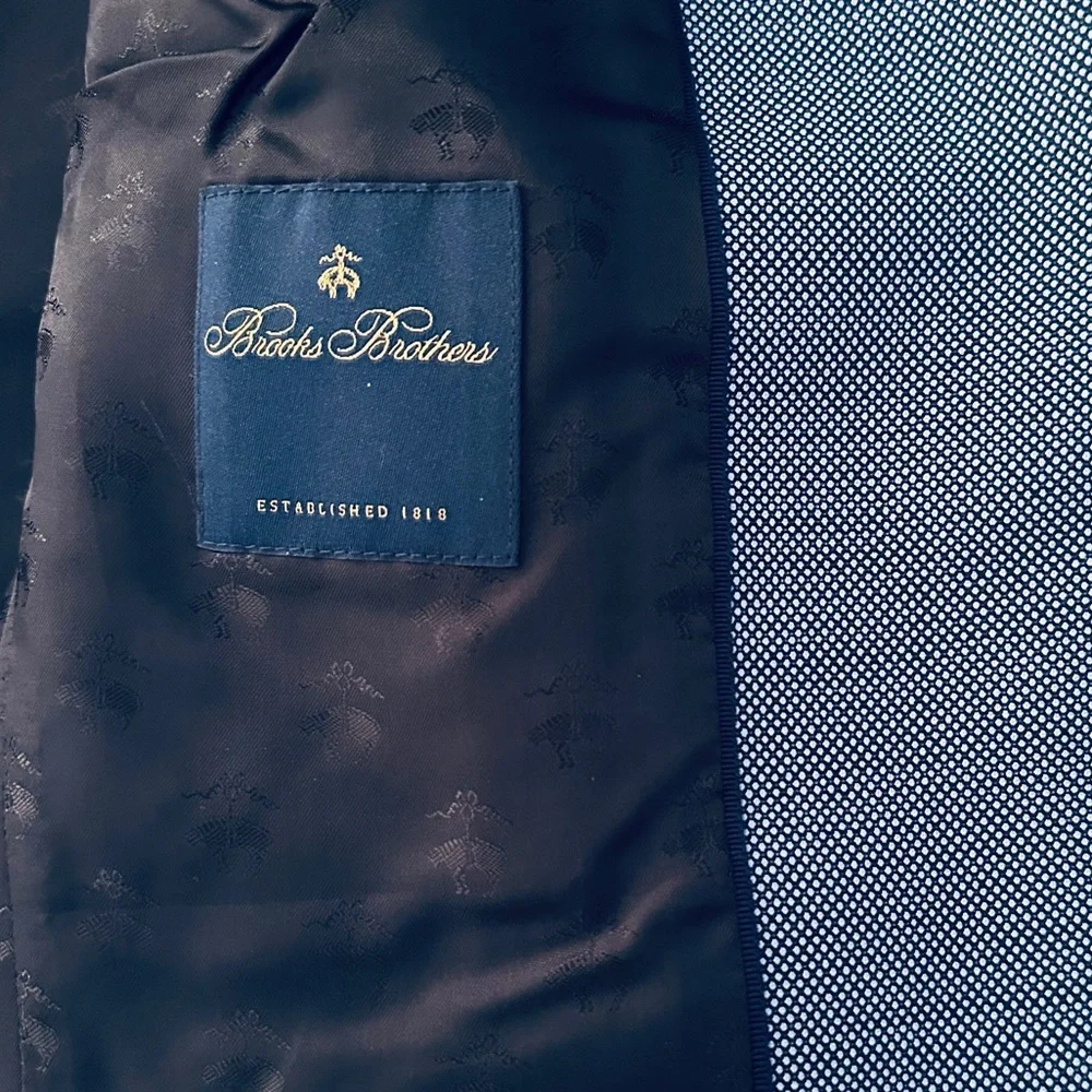 NWoT Brooks Brothers Suit in Birdseye Stretch Wool - Picture 11 of 16